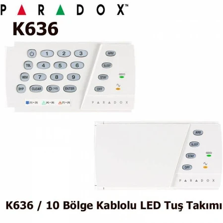 K636 / 10 Blge Kablolu LED Tu Takm